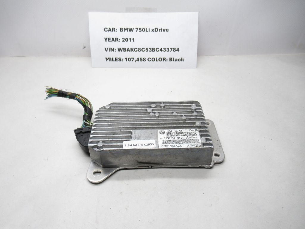 2011-2014 BMW 750Li xDrive Integrated Chassis Management ICM 679959101 OEM