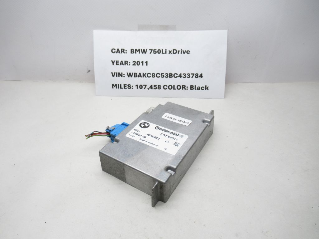 2011-2014 BMW 750Li xDrive Lane Departure Camera Control Module 66519240222 OEM