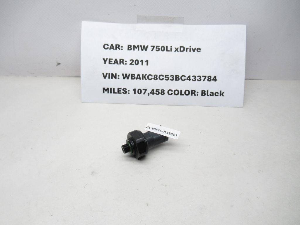 2011-2015 BMW 750Li xDrive AC Pressure Switch Sensor 9141958 OEM