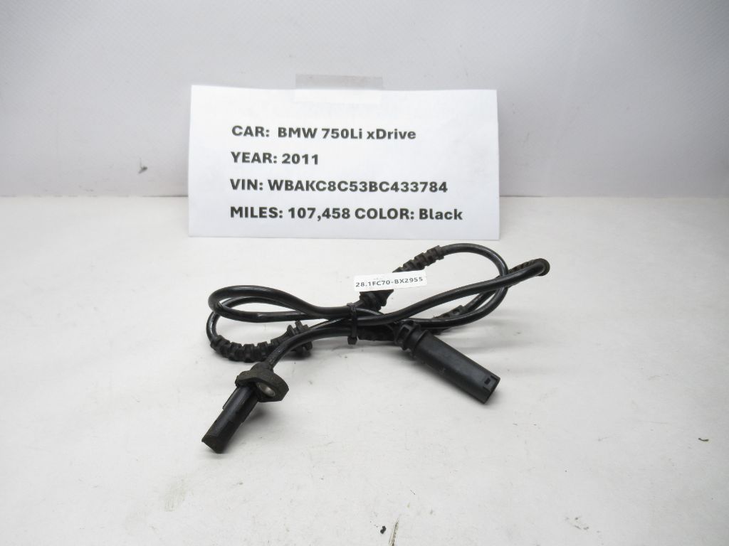 2011-2015 BMW 750Li xDrive Front ABS Wheel Speed Sensor 34526784902 OEM