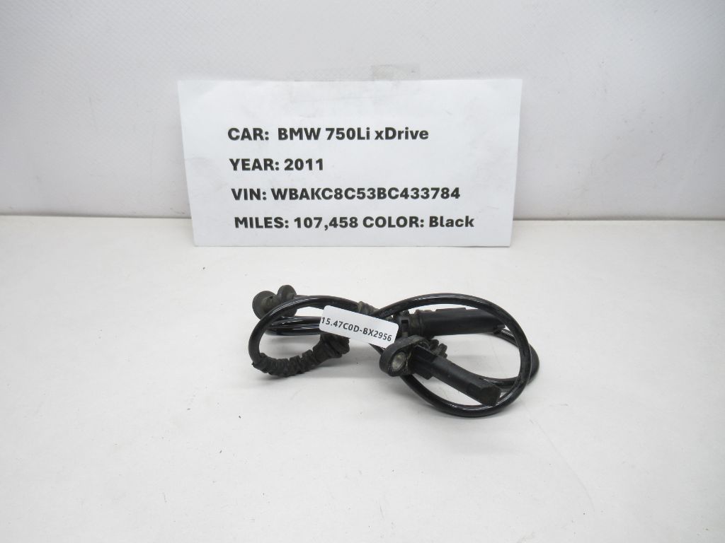 2010-2015 BMW 750LI xDrive Rear ABS Sensor Wheel Speed Sensor 3452677586403 OEM