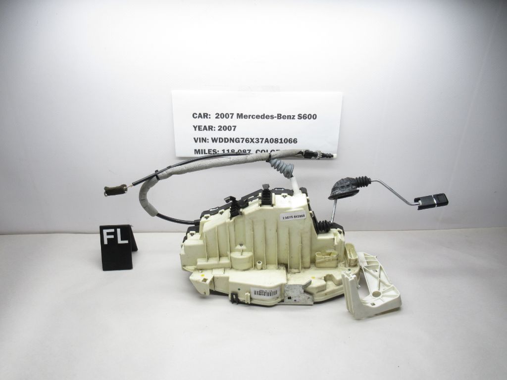 2007-2012 Mercedes-Benz S600 Front Left Door Lock Latch Actuator A2217201335 OEM