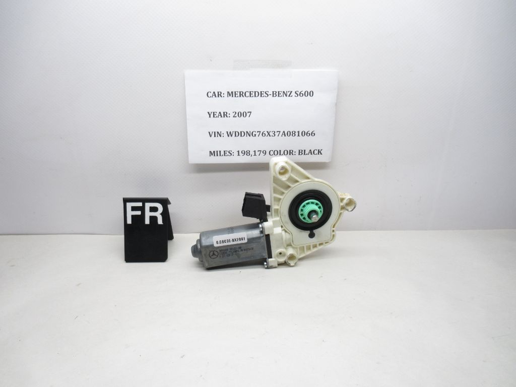 2007-2013 Mercedes-Benz S600 Front Right Window Motor OEM