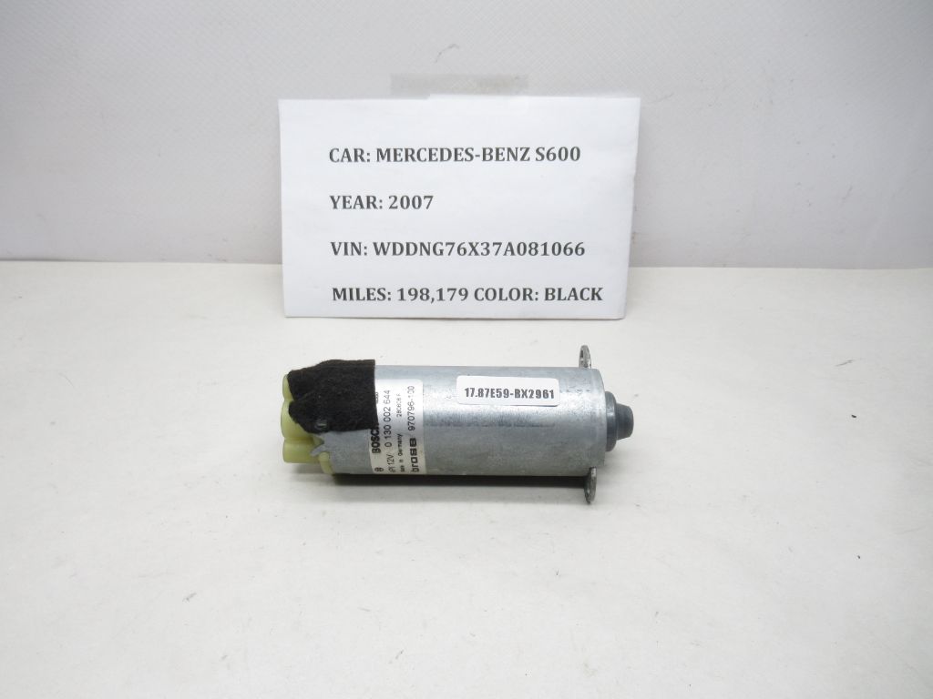 07-13 Mercedes S600 S550 Front Side Seat Adjustment Motor 0130002644 OEM