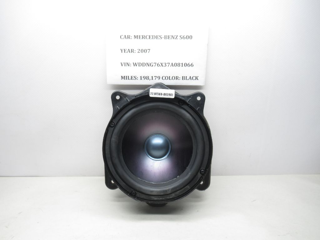 2007-2013 Mercedes-Benz S Class Rear Door Speaker A2218203702 OEM