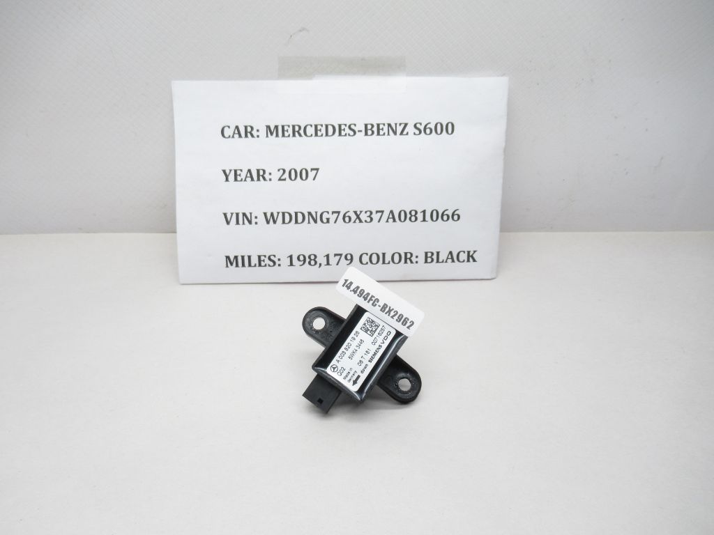 2007-2013 Mercedes-Benz W221 S600 S550 Impact Sensor 0038201926 OEM