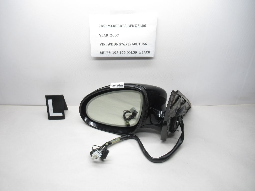 2007-2009 Mercedes S600 Front Left Side Door Mirror 2218100176 OEM