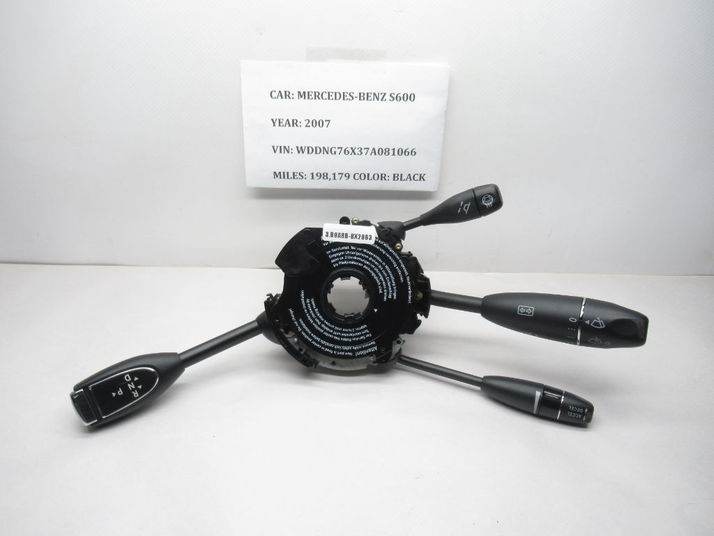 2007-2013 Mercedes S600 Steering Column System Switch Shifter A2215457832 OEM