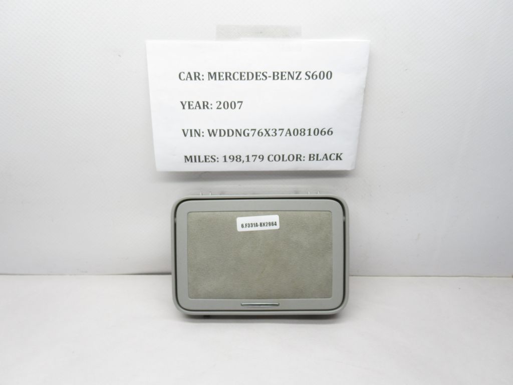 2007-2013 Mercedes S600 Overhead Vanity Mirror A2218102017 OEM