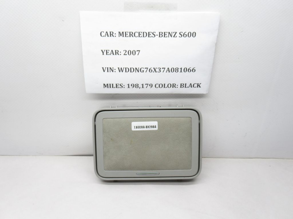 2007-2013 Mercedes S600 Overhead Vanity Mirror A2218102017 OEM