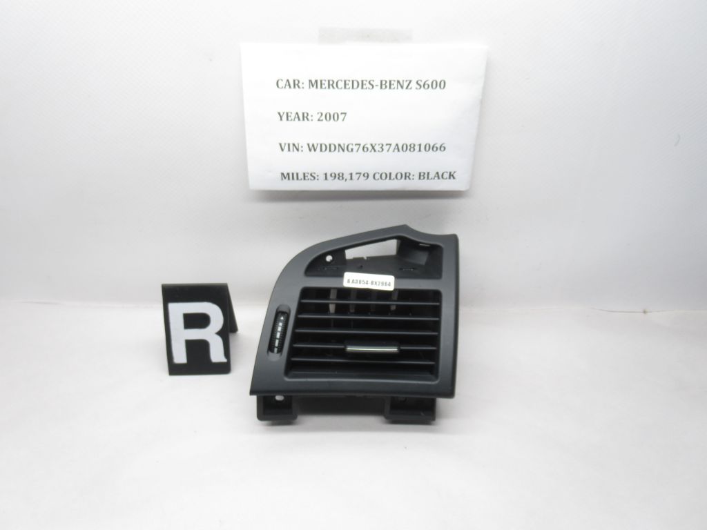 2007-2013 Mercedes-Benz S600 Right Side A/C AC Air Vent A2218300254 OEM