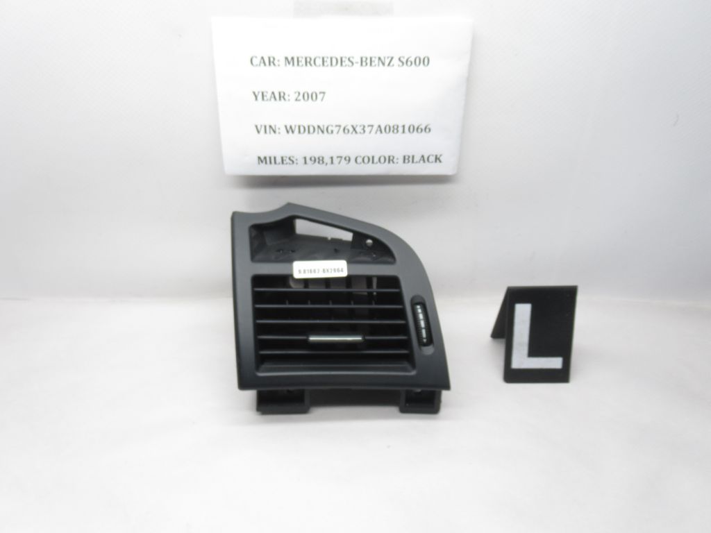 2007-2013 Mercedes-Bens S-Class Left Side Air Vent A2218300154 OEM