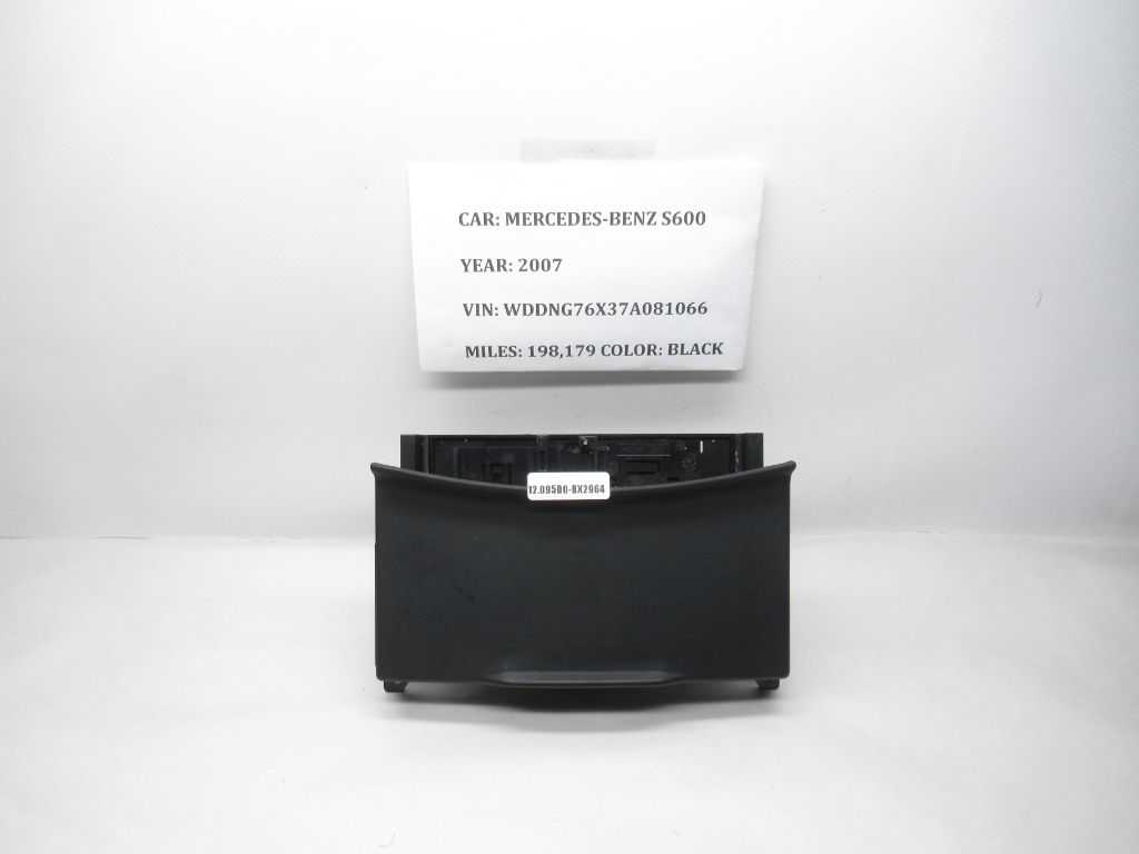 2007-2009 Mercedes S600 S550 Ashtray Ash Tray Lighter Trim A2216801552 OEM