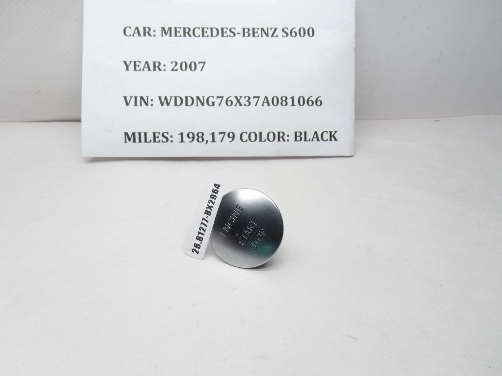 2007-2013 Mercedes-Benz S600 Engine Start Stop Button 2215450514