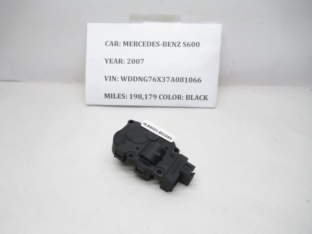 2007-2013 Mercedes-Benz S600 AC Heater Control Flap Motor Actuator EFB330 OEM