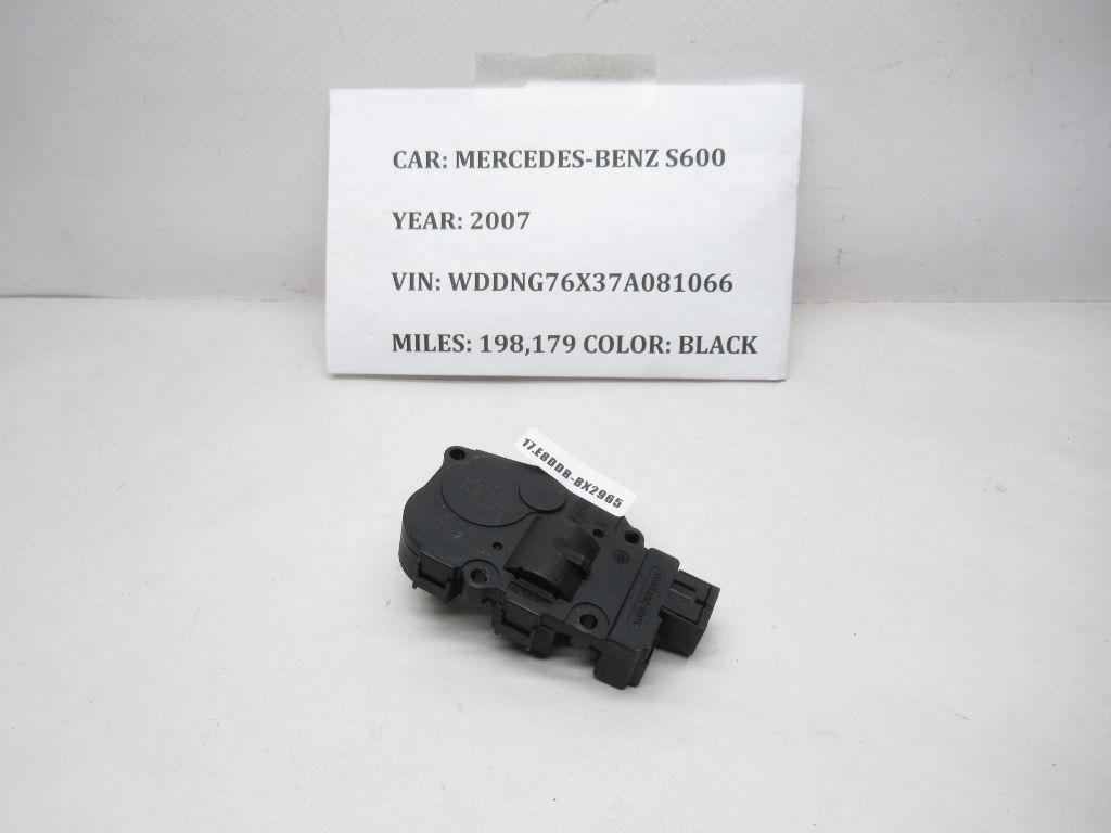 2007-2013 Mercedes-Benz S600 AC Heater Control Flap Motor Actuator EFB330 OEM