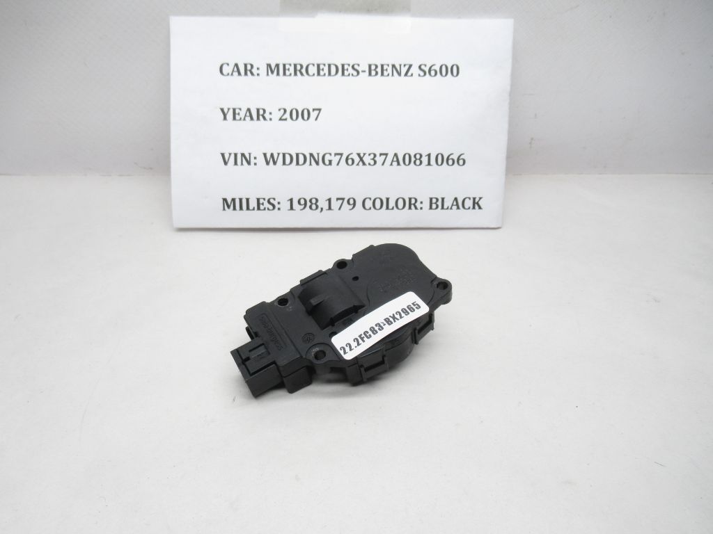 2007-2013 Mercedes-Benz S600 AC Heater Control Flap Motor Actuator EFB330 OEM