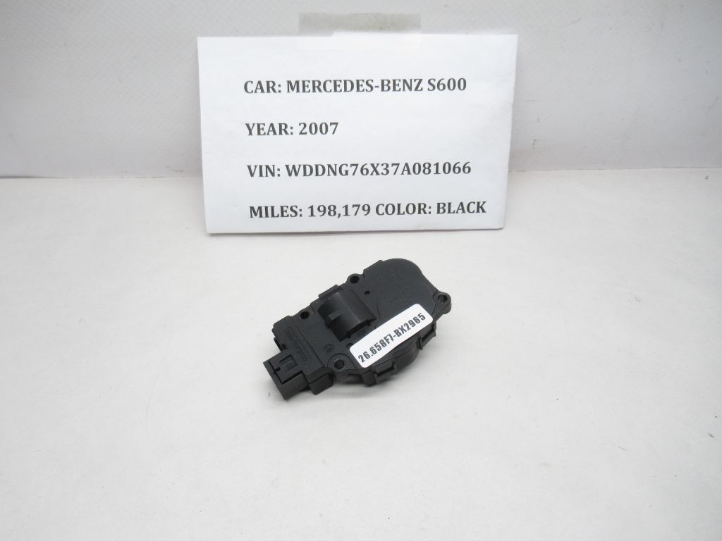 2007-2013 Mercedes-Benz S600 AC Heater Control Flap Motor Actuator EFB330 OEM