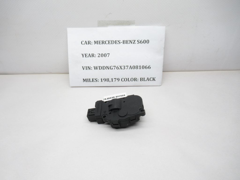 2007-2013 Mercedes-Benz S600 AC Heater Control Flap Motor Actuator EFB330 OEM