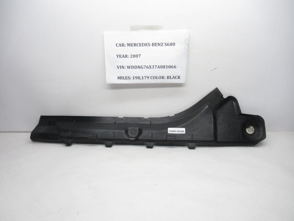 2007-2013 Mercedes S600 Fender Support Bracket A2218890325 OEM