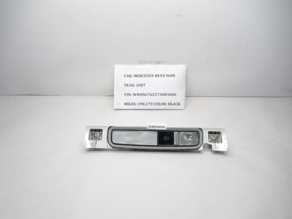 2007-2009 Mercedes-Benz S600 S550 Left Reading Light A2218201501 OEM