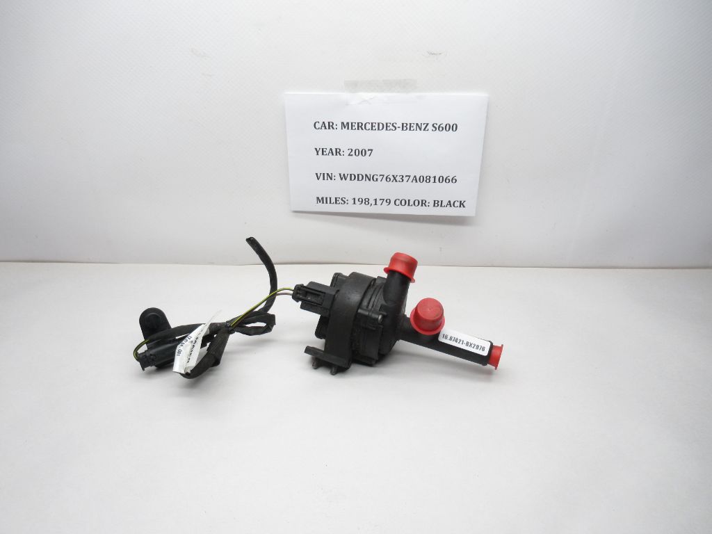 2007-2013 Mercedes-Benz S600 Auxiliary Coolant Water Pump A2218350064