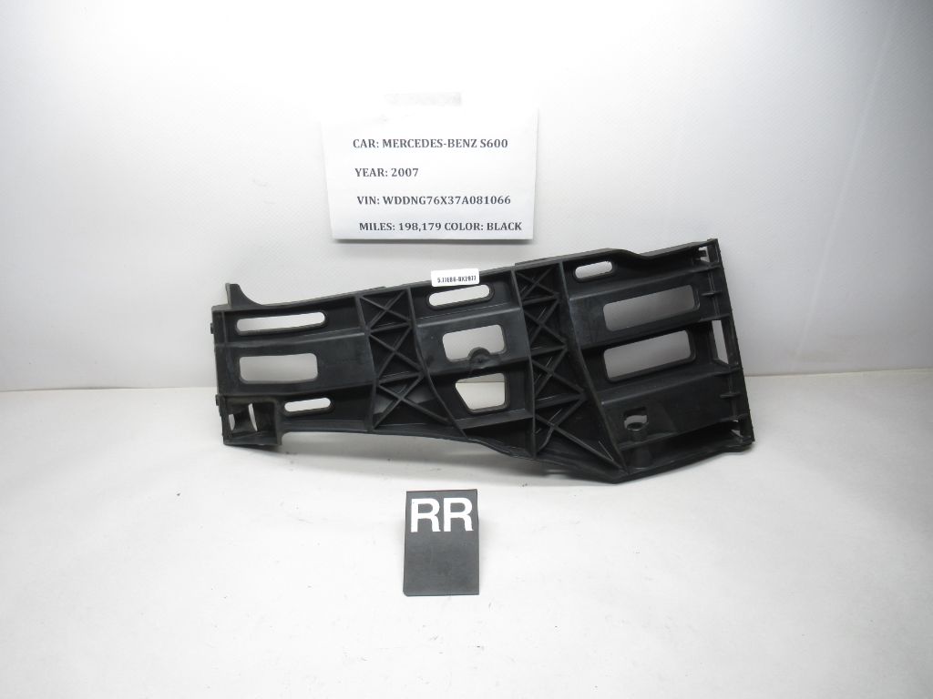 07-09 Mercedes S600 Rear Right Side Bumper Bracket Mount Support A2218850263 OEM