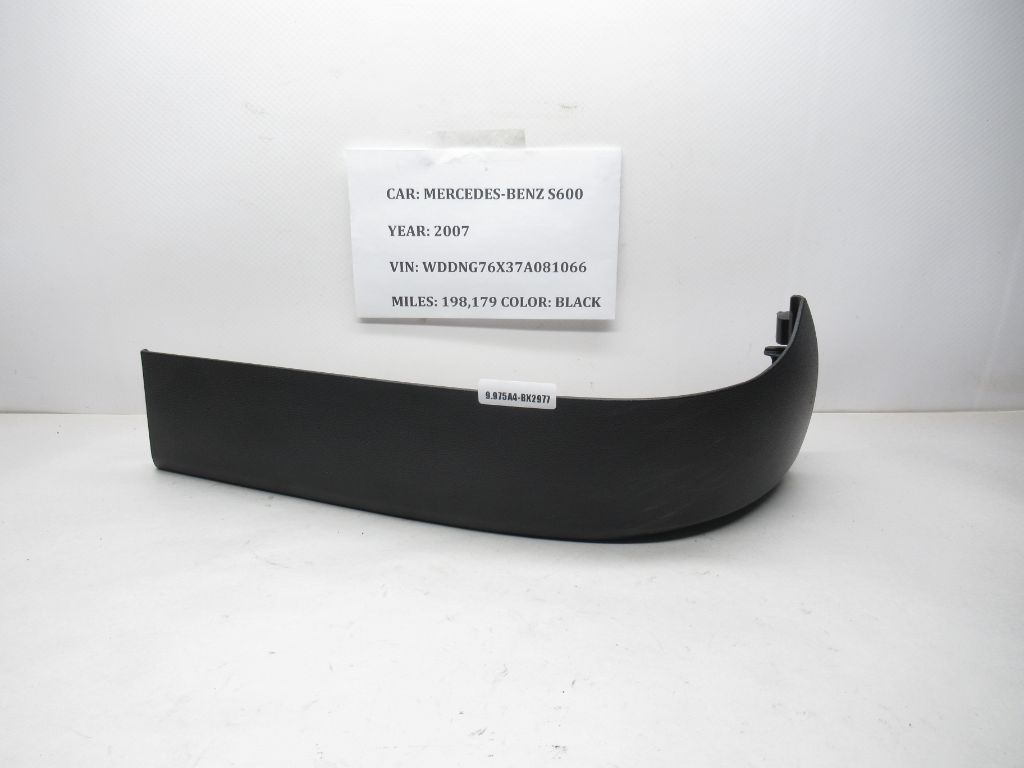 2007-2013 Mercedes-Benz S-Class Front Left Seat Trim A2219101554 OEM