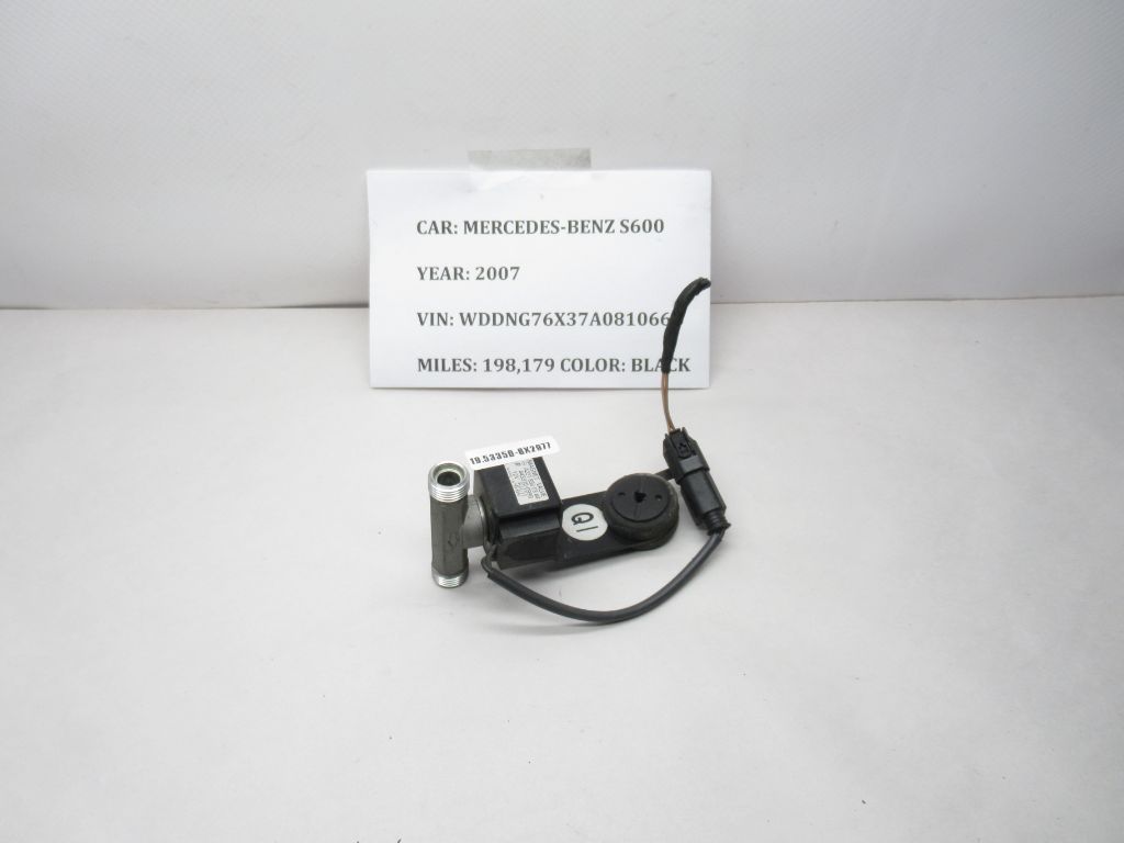 07-13 Mercedes S600 S550 A/C Air Condition Solenoid Valve A2218300384 OEM