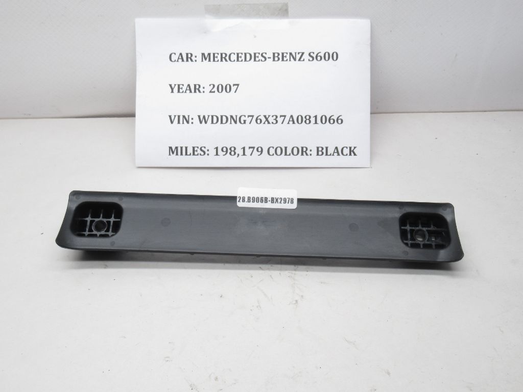 2007-2013 Mercedes S600 Roof Overhead Grip Handle Mount Bracket A2218150414 OEM