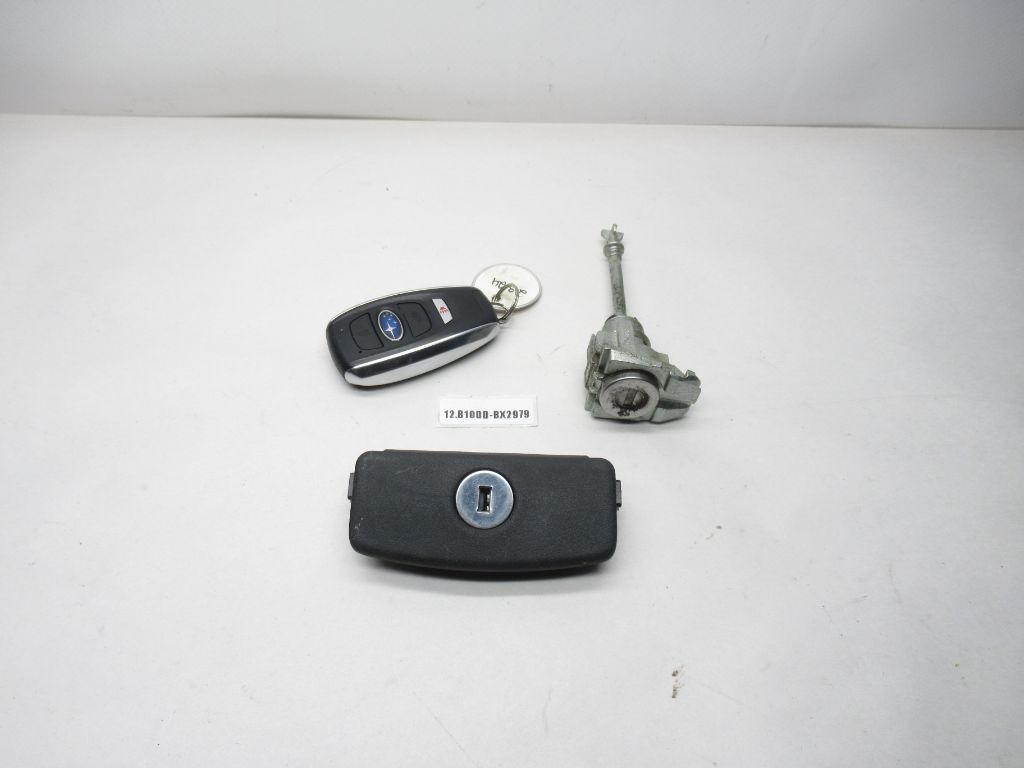 20-22 Subaru Impreza Smart Remote Key w/Lock Cylinder & Glove Box 1551A14AHK OEM