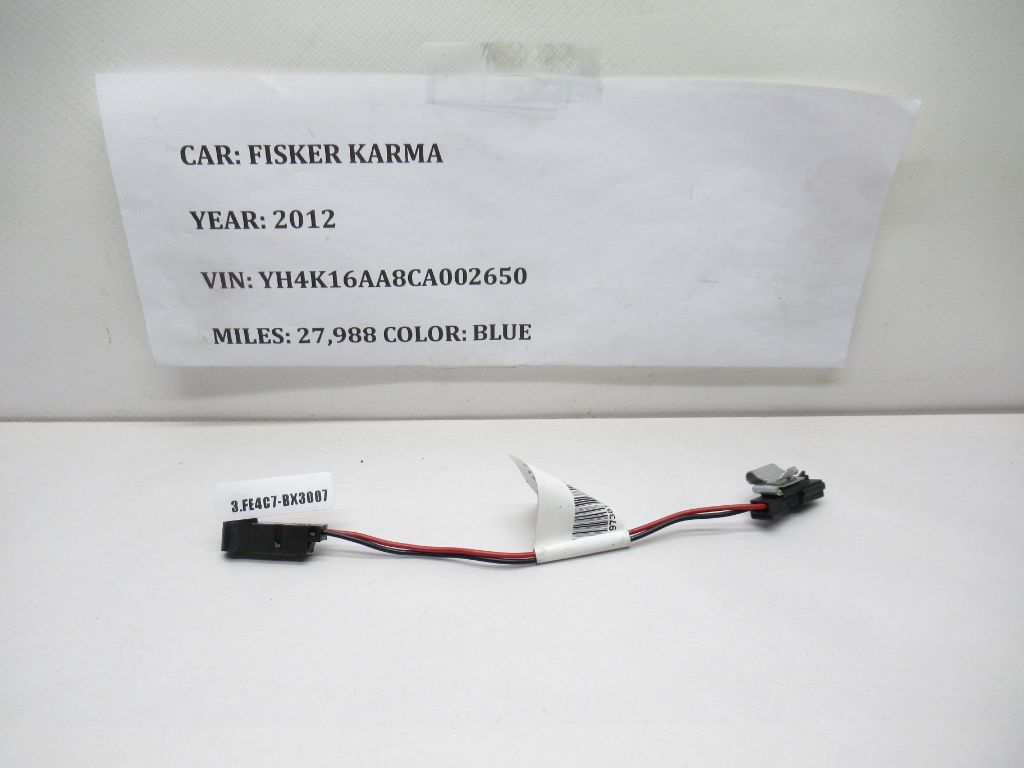 2012 Fisker Karma Door Plate LED Light 31197301001 OEM
