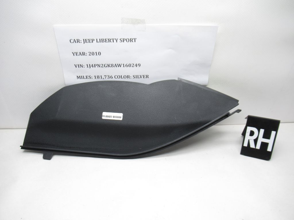 2008-2012 Jeep Liberty Passenger Dash Trim End Cover 1461483 OEM