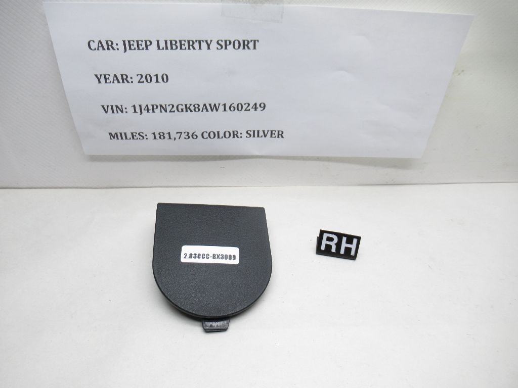 2009-2012 Jeep Liberty Right Seat Track Anchor Cover Trim 1364900 OEM