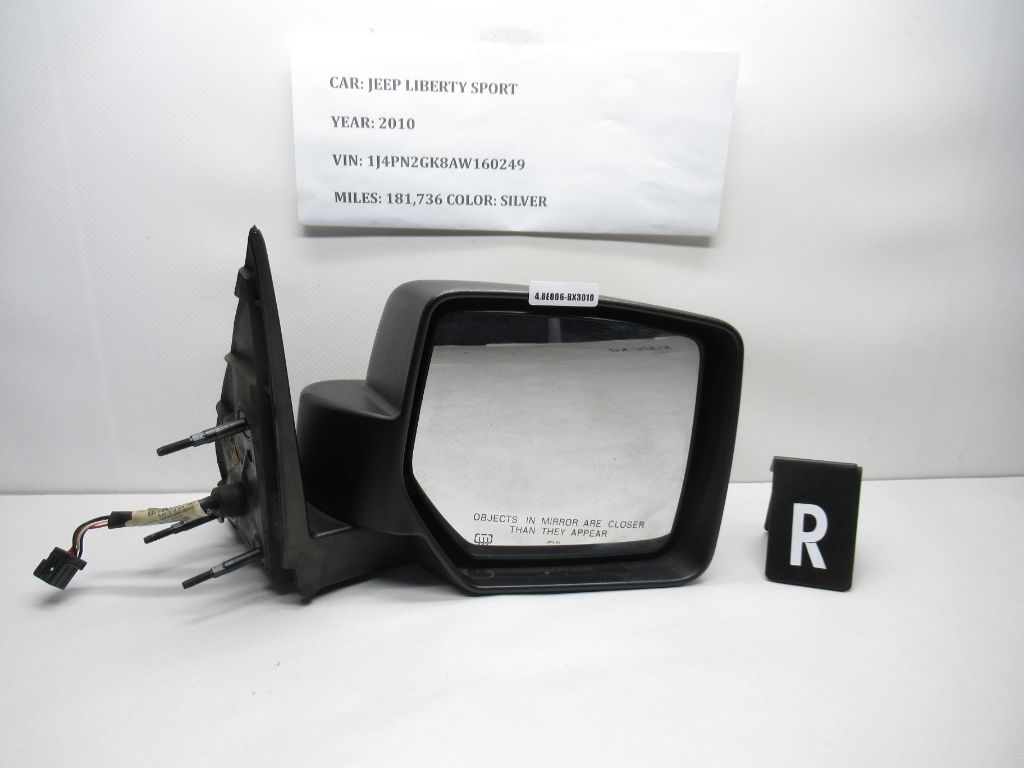 2008 - 2012 Jeep Liberty Right Power Door Mirror Heated 026129 OEM