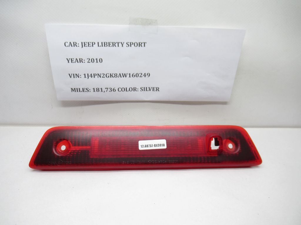 2008-2012 Jeep Liberty Rear 3RD Brake Taillite Lamp 9938210000 OEM