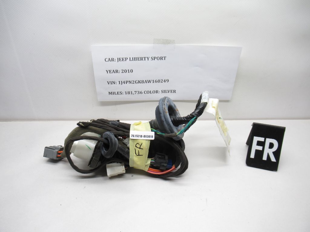 2010 Jeep Liberty Front Right Door Wire Harness 68061401AA OEM