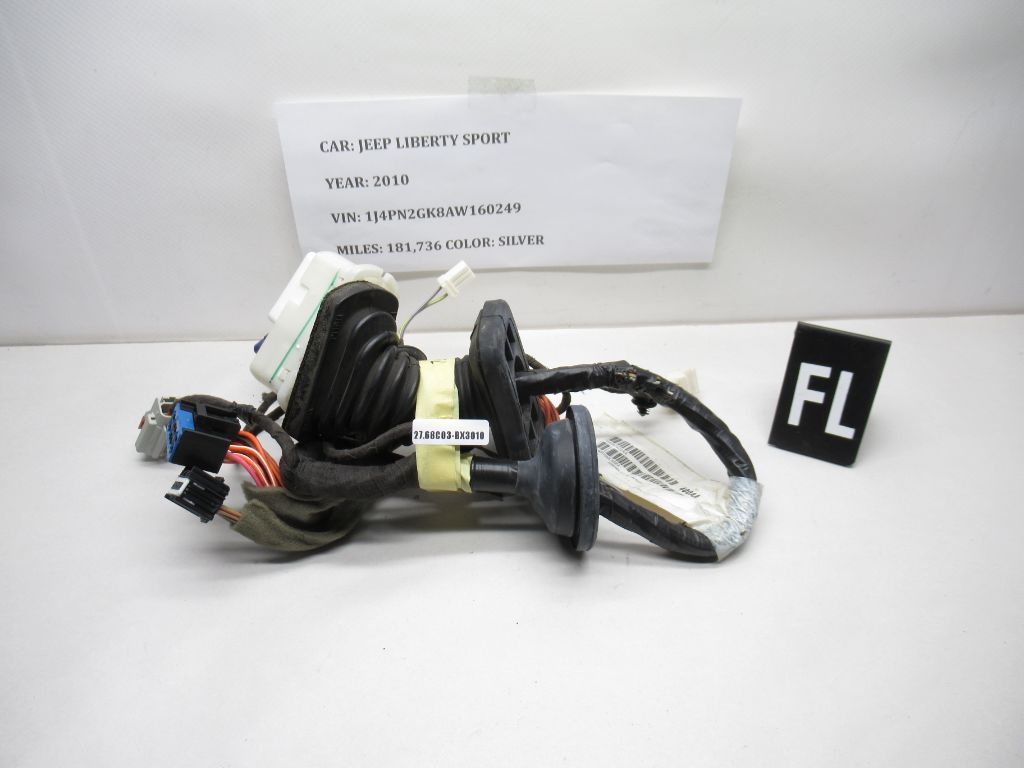 2010 Jeep Liberty Front Left Door Wire Harness 68061400AA OEM