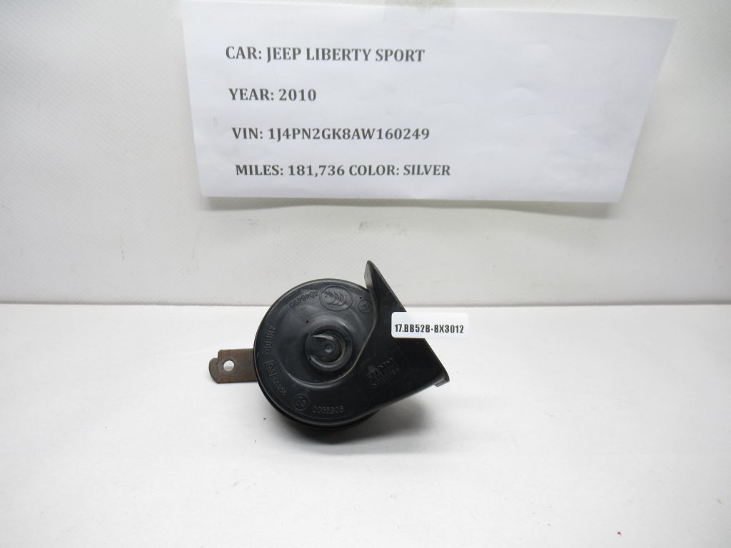 2010-2011 Jeep Liberty High Horn Tone Pitch Note Alarm Signal AM80S-E3-55306 OEM