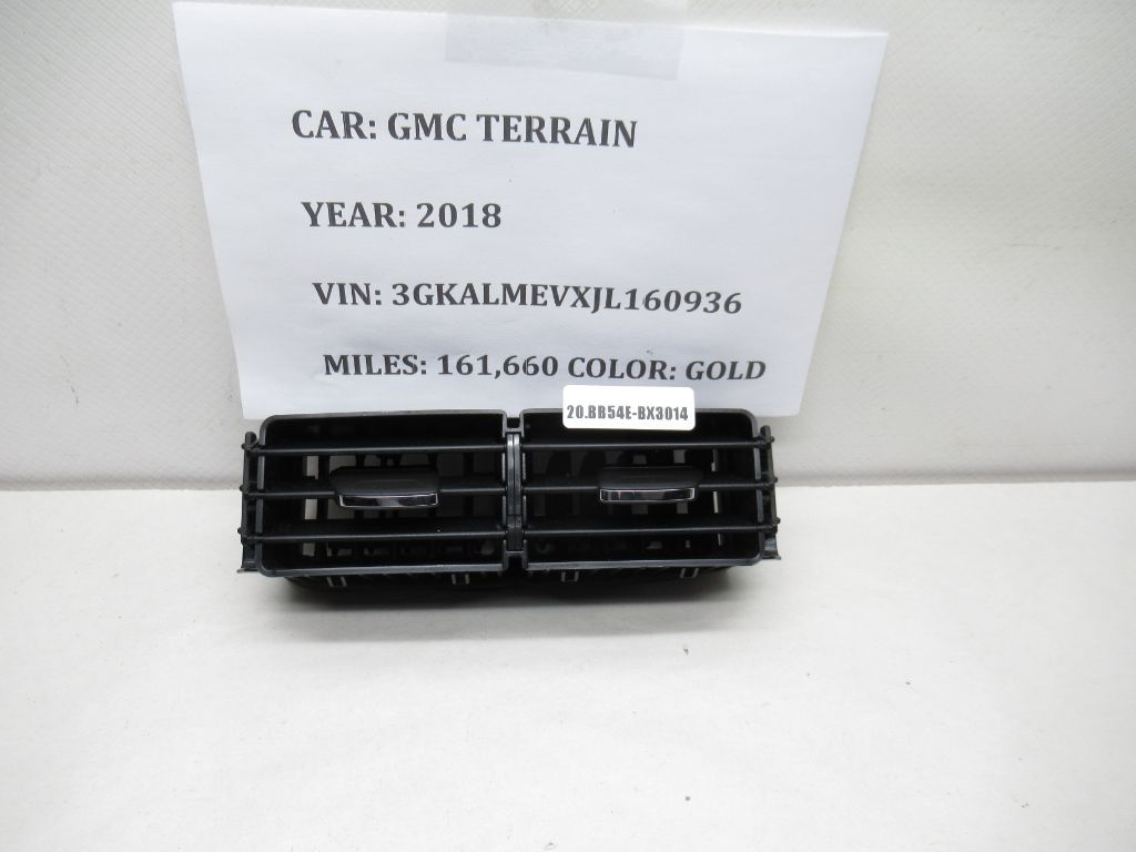 2018-2024 GMC Terrain Rear Center Console Ac Heater Air Vent Grille 84157614 OEM