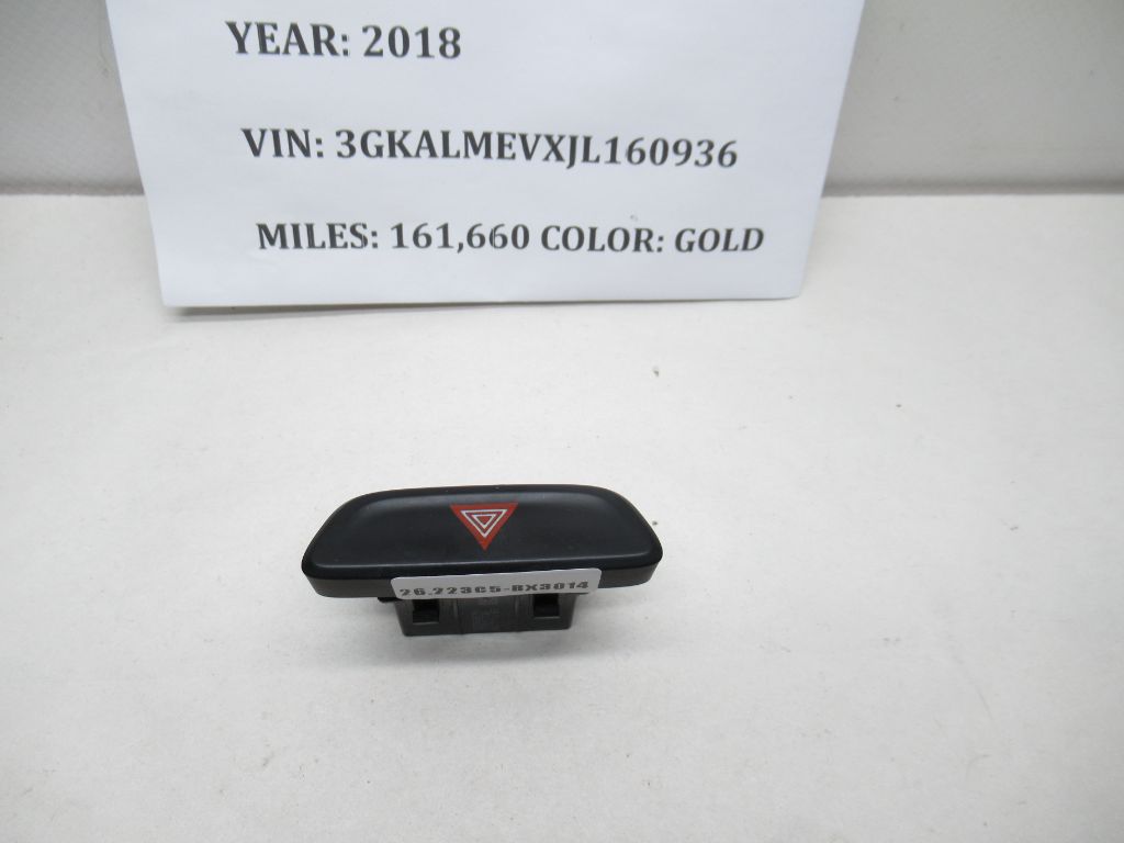 2018-2021 GMC Terrain Hazard Warning Switch Assembly 23368670 OEM