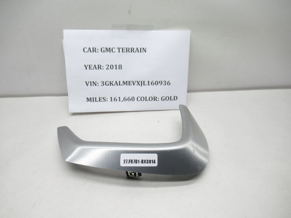 18-24 GMC Terrain Dash Instrument Panel RH Radio Molding Trim 816165849 OEM