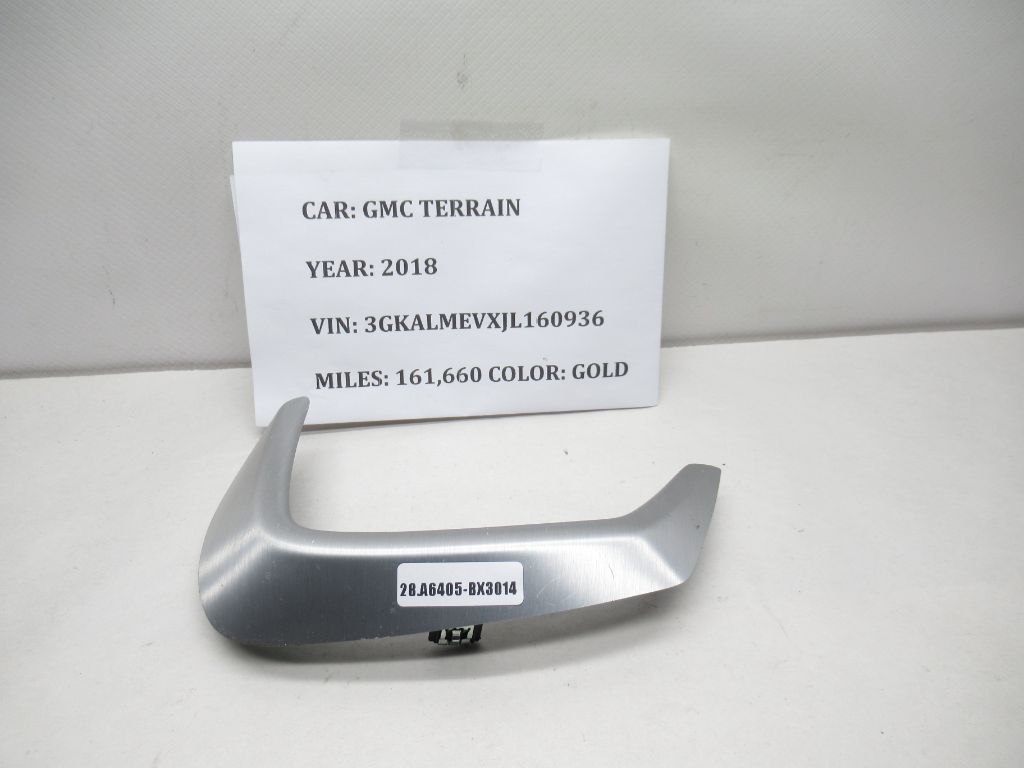 18-24 GMC Terrain Dash Instrument Panel LH Radio Molding Trim 816165849 OEM