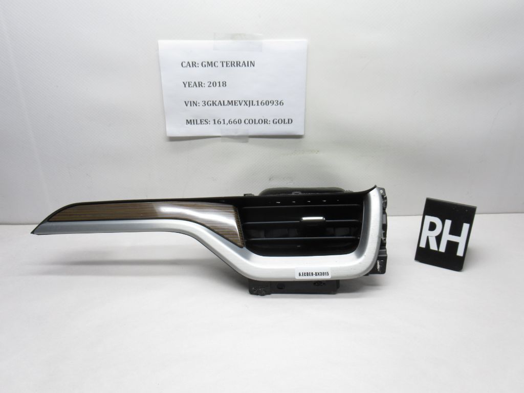 2018-2019 GMC Terrain Dashboard Right Side Air Vent Grille Bezel 84335588 OEM