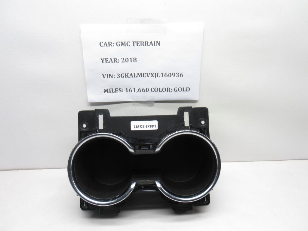 18-19 GMC Terrain Center Console Dual Cup Holder Cupholder 84337459 OEM