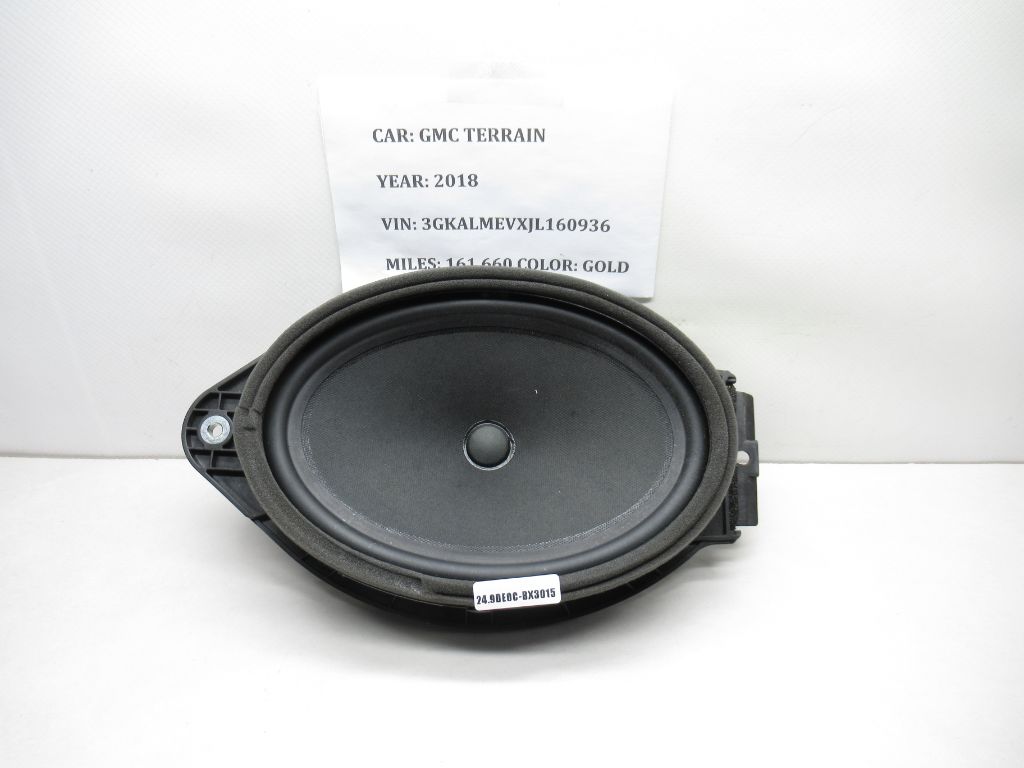 2018-2019 GMC Terrain Front Door Audio Speaker 84156556 OEM