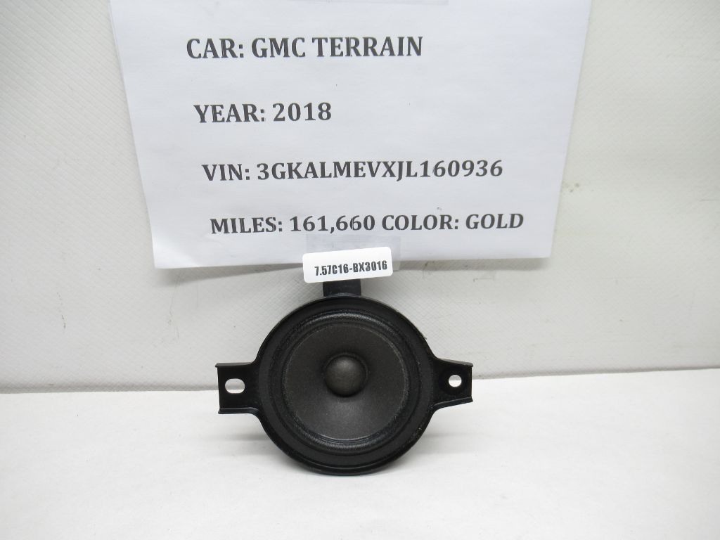 2018-2019 GMC Terrain Dashboard Audio Speaker 13380268 OEM