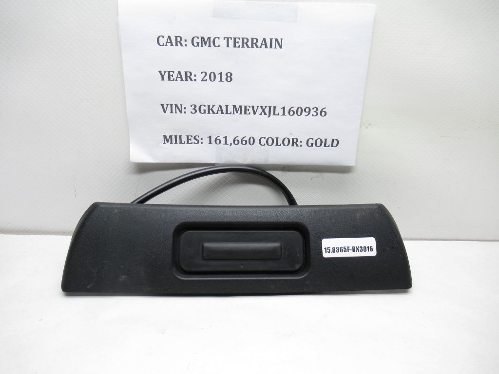 2018-2021 GMC Terrain Liftgate Release Switch Handle 13534830 OEM