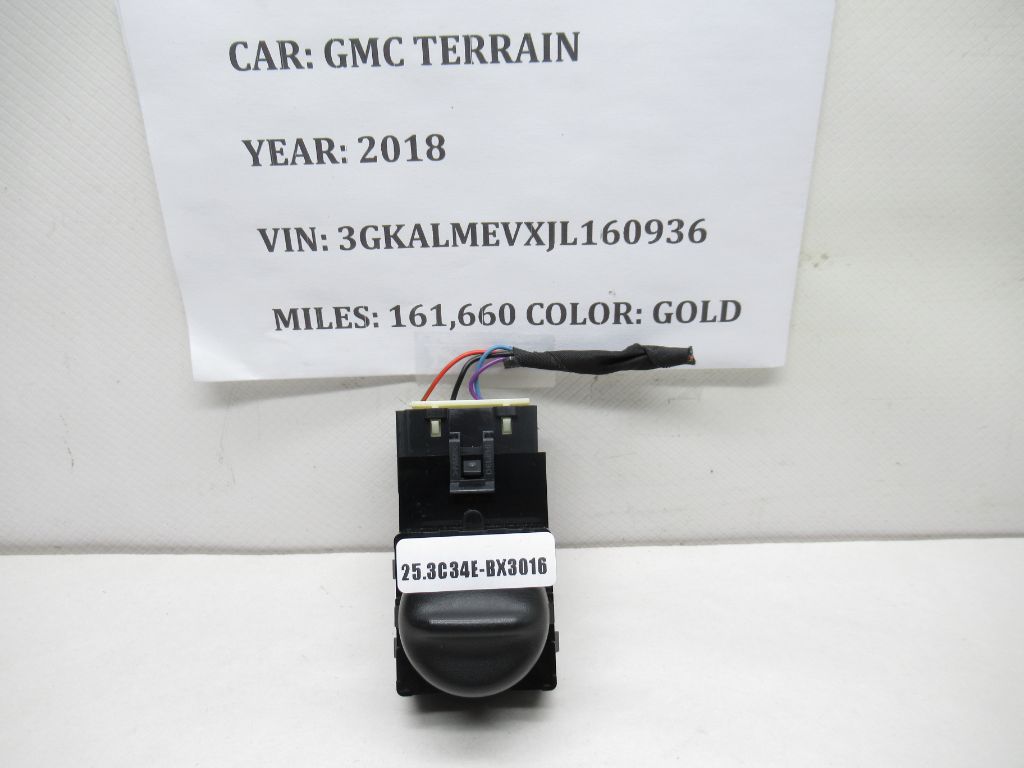 2018-2020 GMC Terrain Front Seat Lumbar Control Switch 84230309 OEM