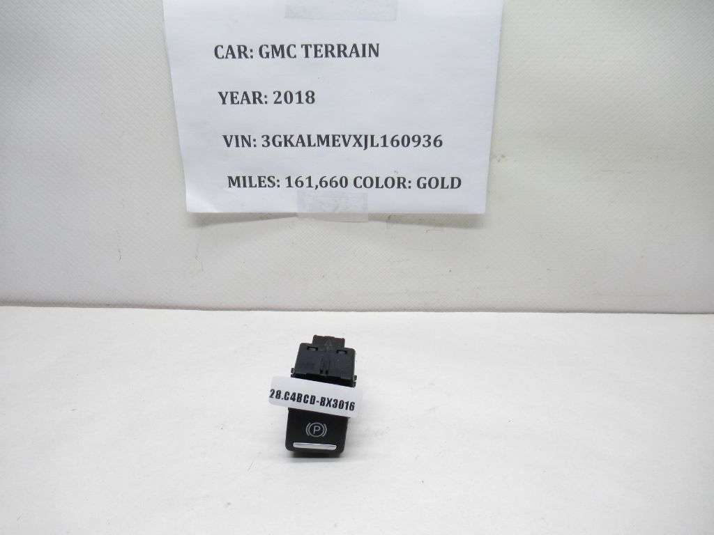 2018-2019 GMC Terrain Parking Park Brake Switch 23386912 OEM